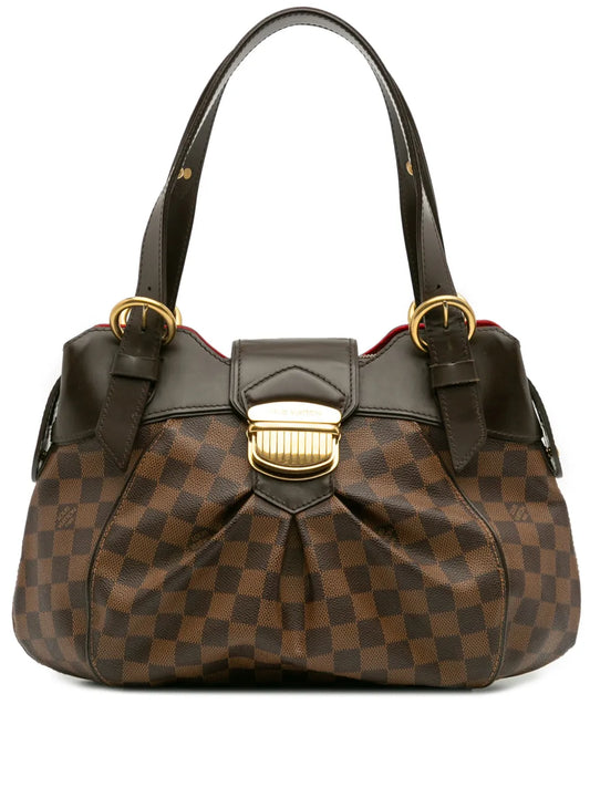 Pre-OwnedLouis Vuitton Pre-Owned2010 Damier Ebene Sistina PM shoulder bag