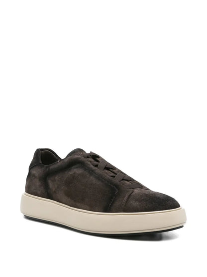 Officine Creative Suede Lace-Up Sneakers floriamart.shop