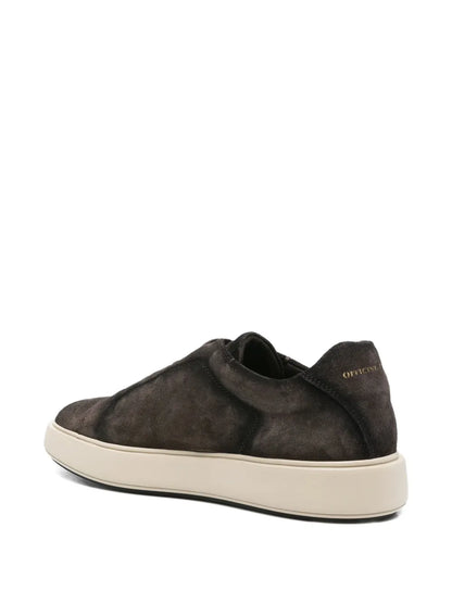 Officine Creative Suede Lace-Up Sneakers floriamart.shop