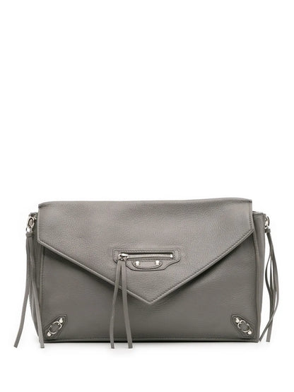 Pre-OwnedBalenciaga Pre-Owned2016 Leather Papier Sight Zip Around clutch bag floriamart.shop