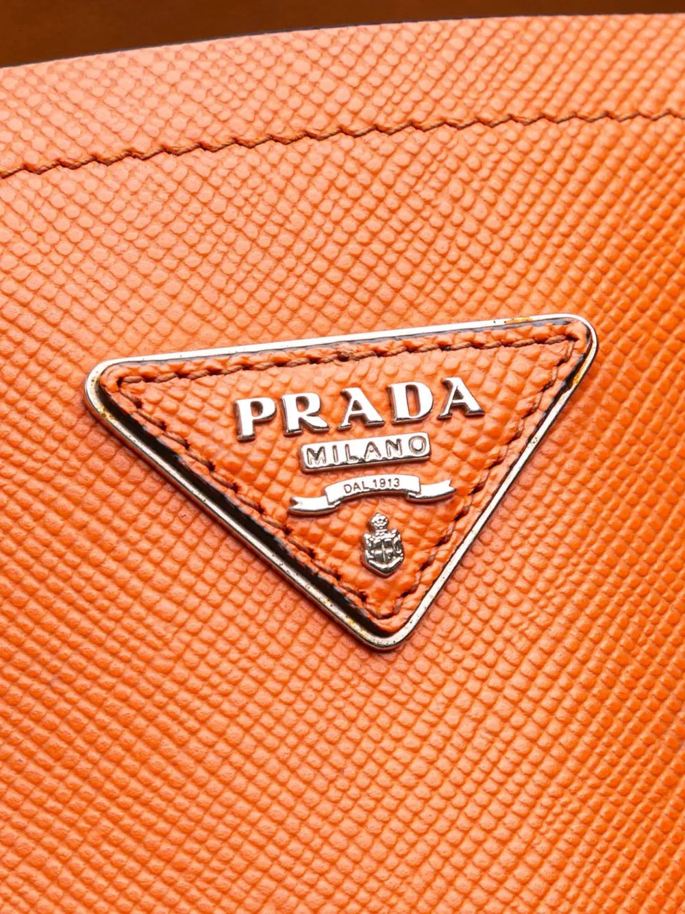 Pre-OwnedPrada Pre-Owned2000-2025 Medium Saffiano Cuir Double satchel