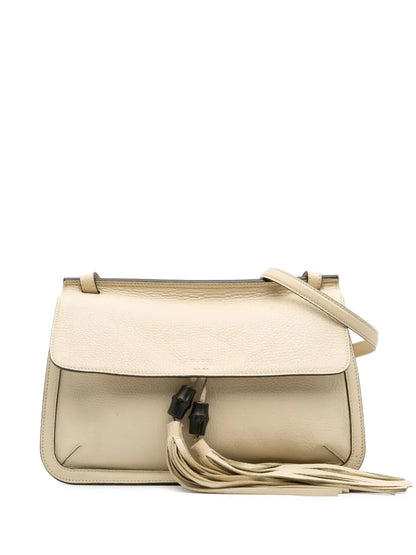 Pre-OwnedGucci Pre-Owned2016-2025 Medium Leather Bamboo Daily crossbody bag