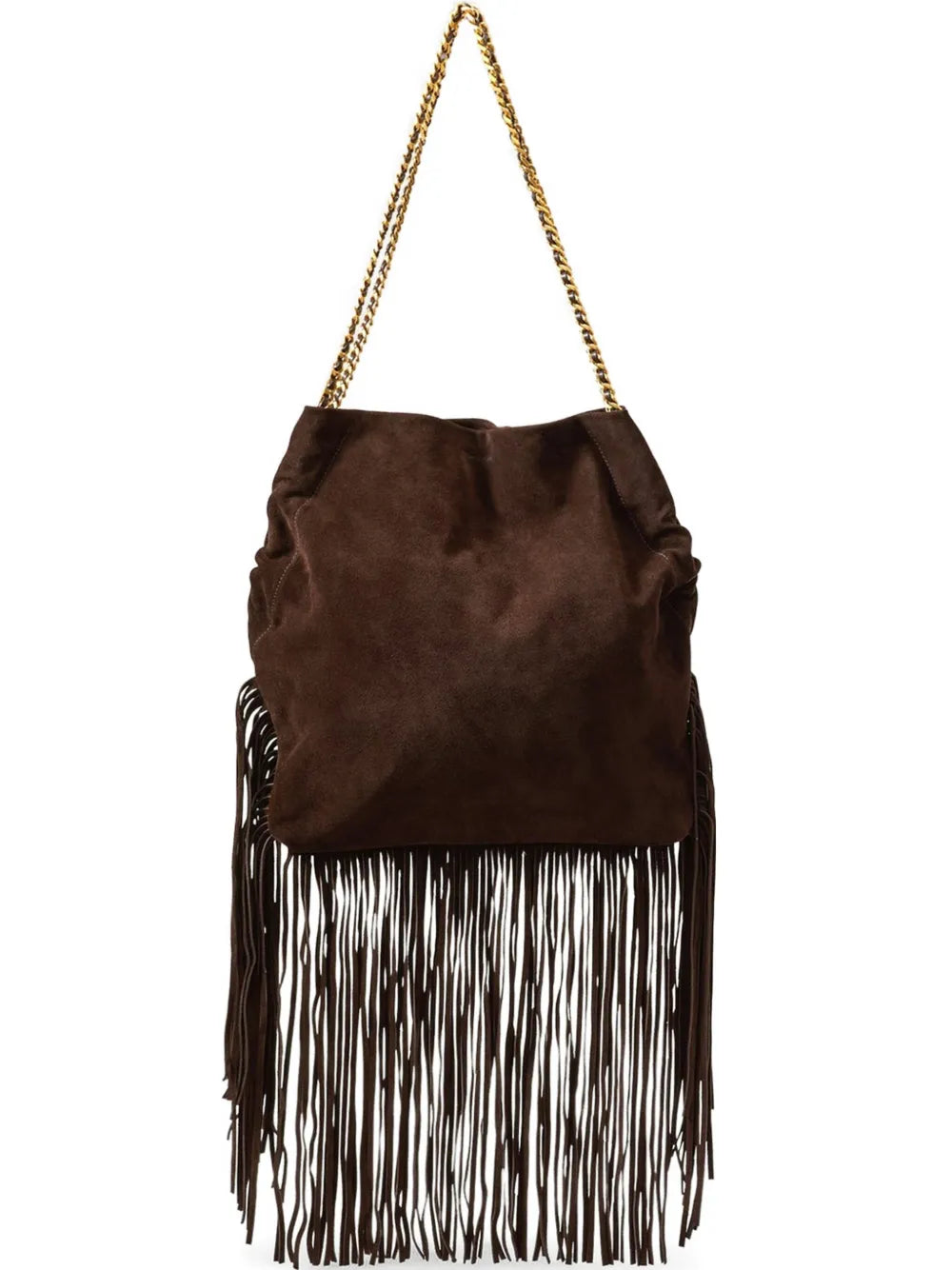 Veronica BeardSlouch fringed suede shoulder bag
