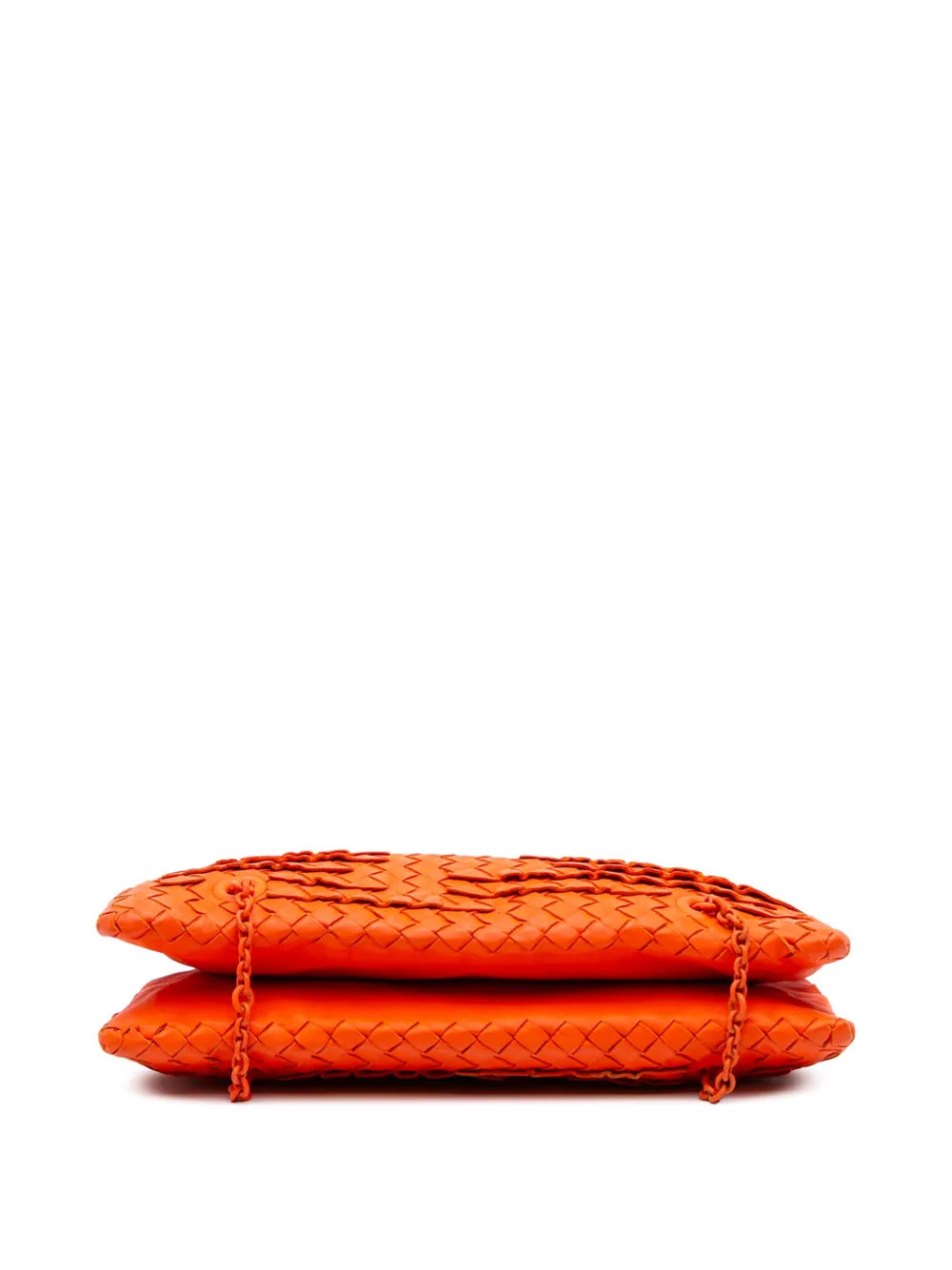 Pre-OwnedBottega Veneta Pre-Owned2012-2025 Nappa Intrecciato Ruffle Duo shoulder bag