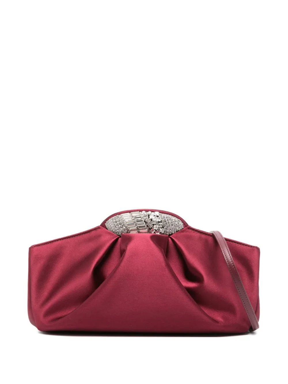 Giuseppe Zanotticrystal-embellished clutch bag