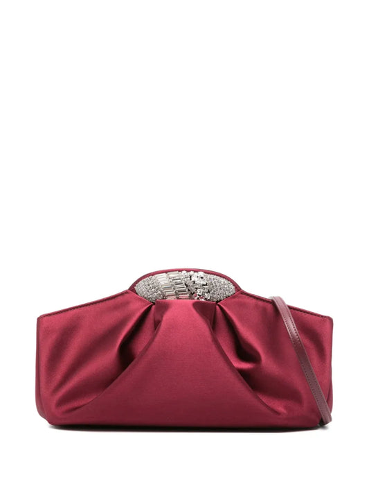 Giuseppe Zanotticrystal-embellished clutch bag