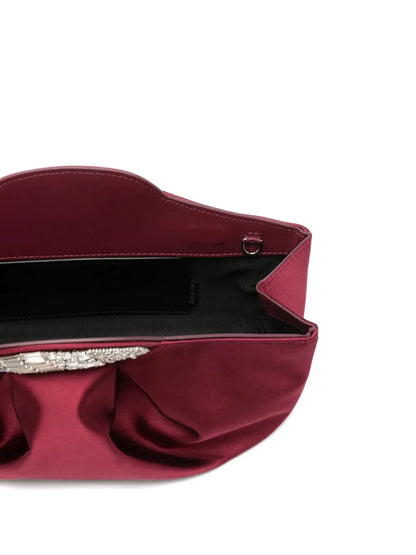 Giuseppe Zanotticrystal-embellished clutch bag