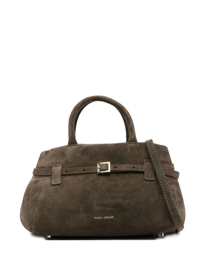 Manu AtelierLe Cambon suede tote bag