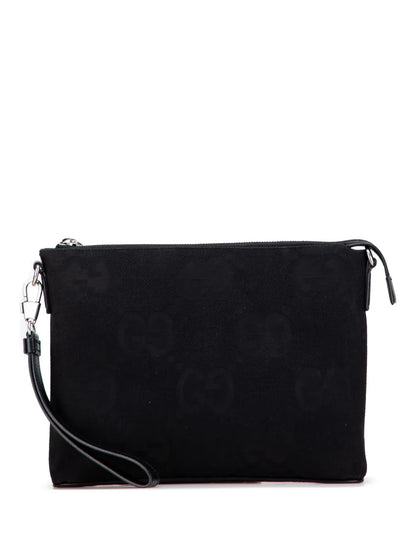 Pre-OwnedGucci Pre-Owned2016-2025 Jumbo GG Canvas Clutch on Strap crossbody bag