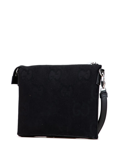 Pre-OwnedGucci Pre-Owned2016-2025 Jumbo GG Canvas Clutch on Strap crossbody bag