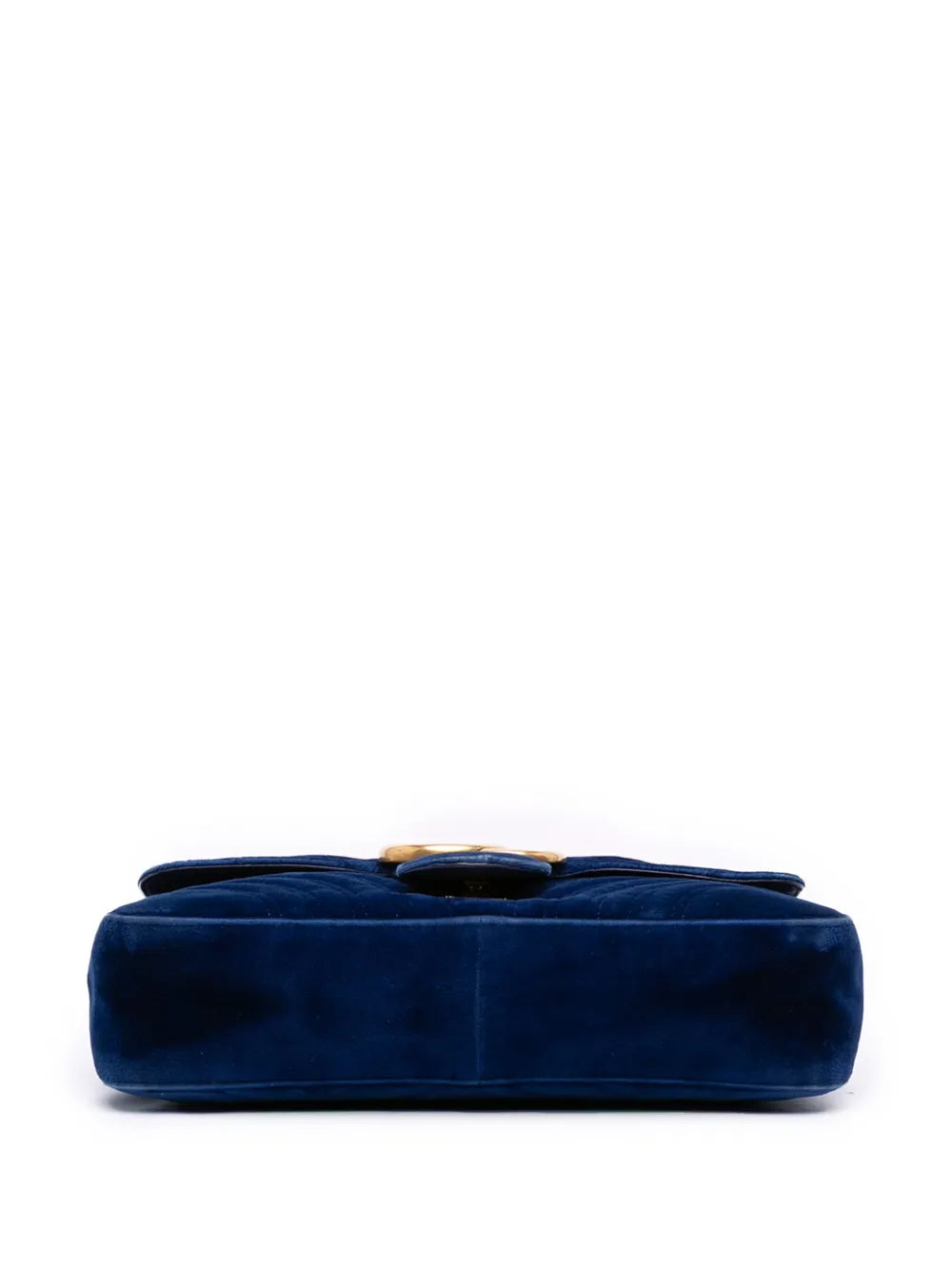 Pre-OwnedGucci Pre-Owned2016-2025 Medium GG Marmont Matelasse Velvet Flap crossbody bag
