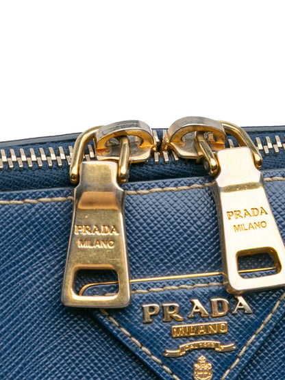 Pre-OwnedPrada Pre-Owned2000-2025 Bicolor Saffiano Lux Promenade Dome handbag