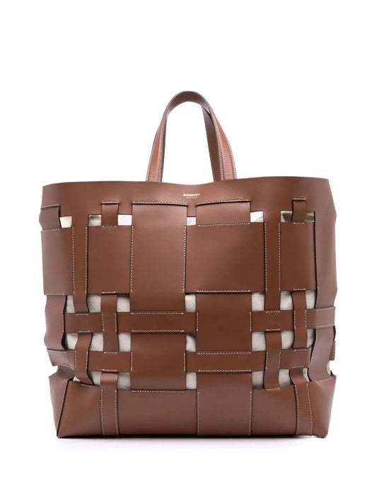 Pre-OwnedBurberry Pre-Owned2000-2017 Large Leather Foster Tote satchel