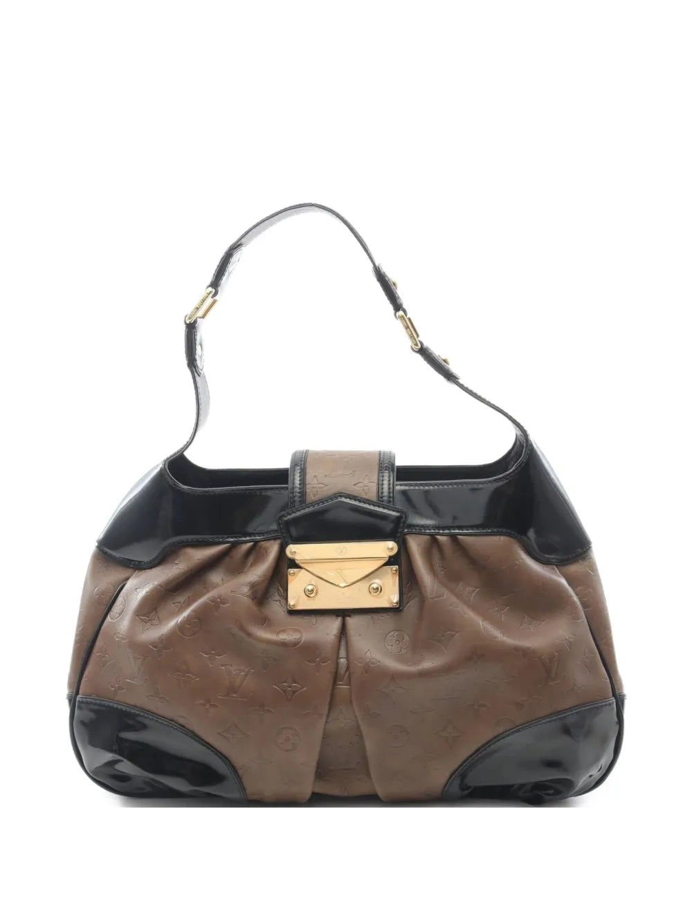 Pre-OwnedLouis Vuitton Pre-Ownedmedium 2006 Polly monogram debossed shoulder bag