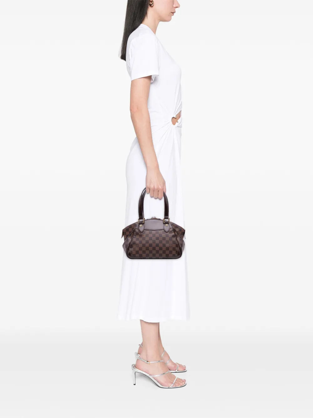 Pre-OwnedLouis Vuitton Pre-Owned2010 Damier Ebene Verona PM handbag