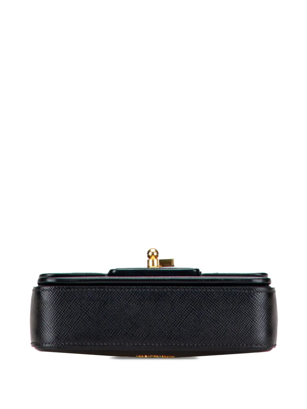 Pre-OwnedPrada Pre-Owned2000-2025 Bicolor Saffiano Cuir Flap crossbody bag