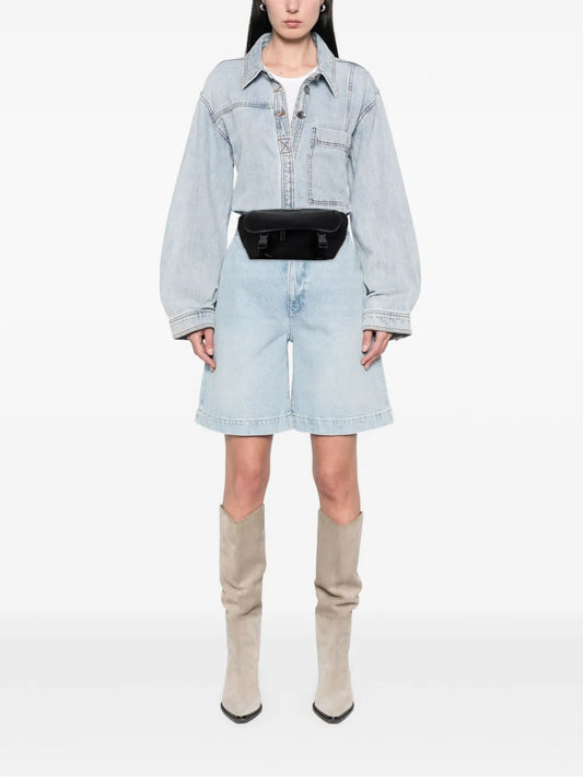 Pre-OwnedGucci Pre-Owned2000-2015 Techno Canvas Web belt bag