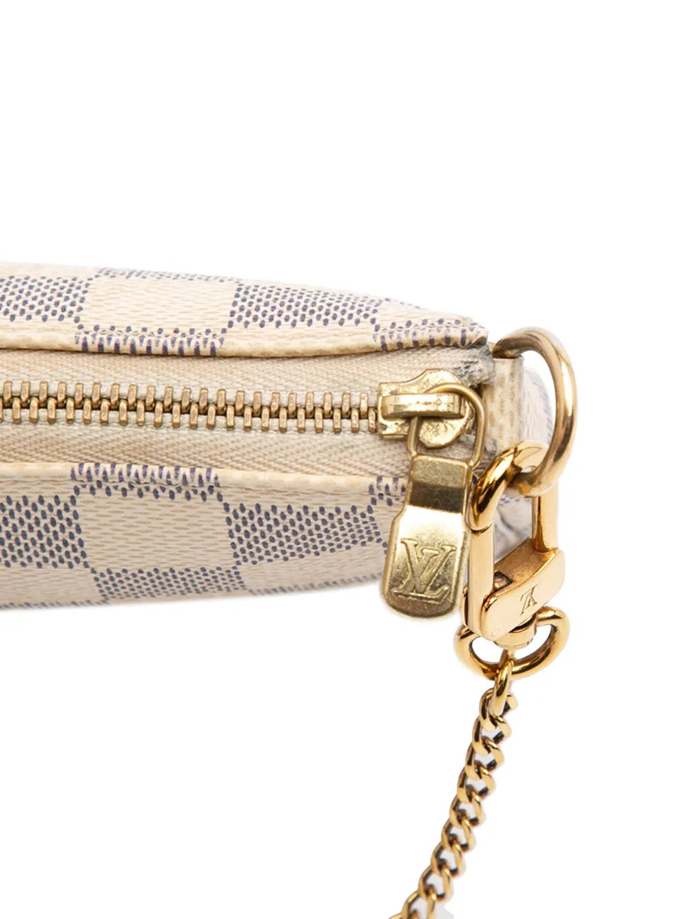 Pre-OwnedLouis Vuitton Pre-Owned2018 Damier Azur Mini Pochette Accessoires handbag