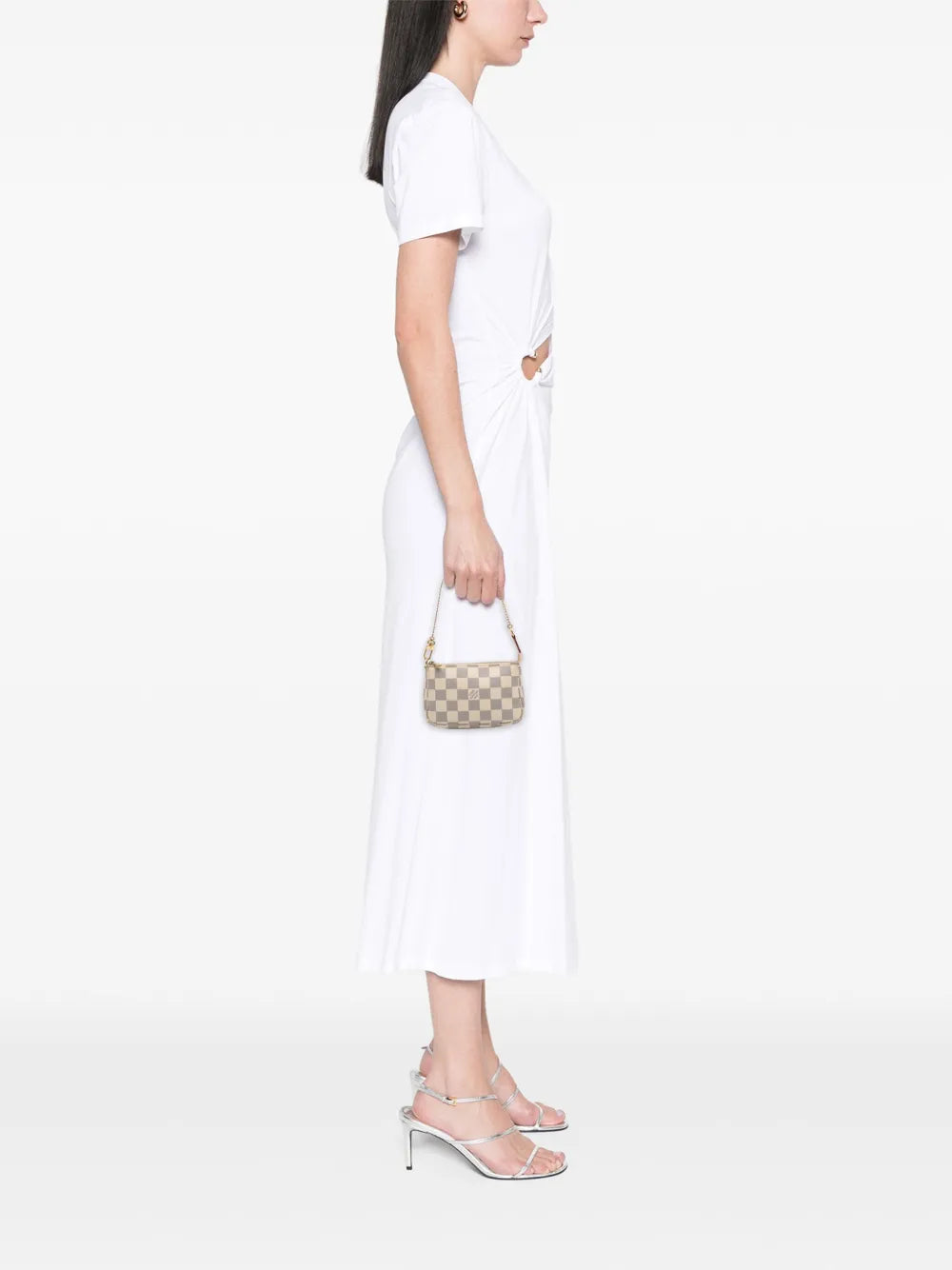 Pre-OwnedLouis Vuitton Pre-Owned2018 Damier Azur Mini Pochette Accessoires handbag