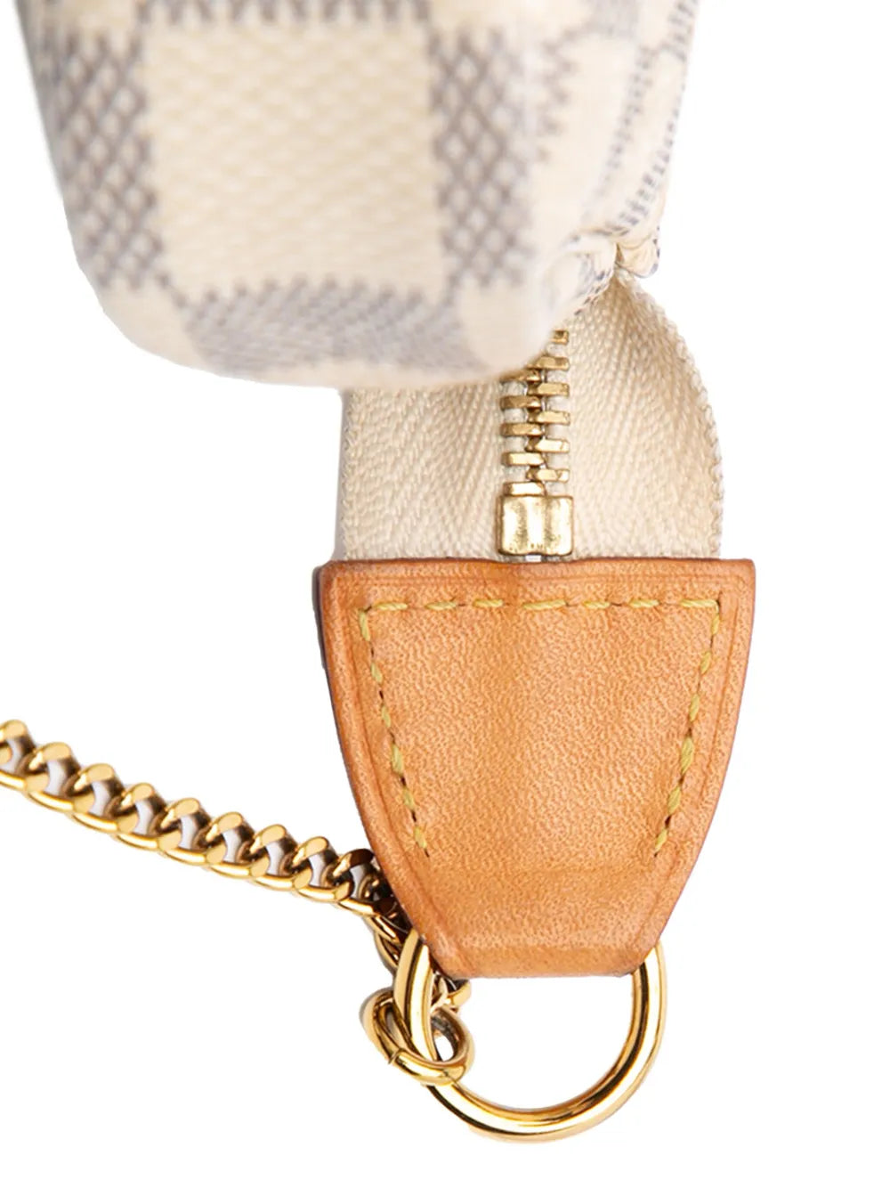 Pre-OwnedLouis Vuitton Pre-Owned2018 Damier Azur Mini Pochette Accessoires handbag