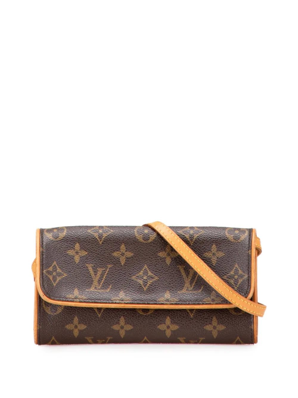 Pre-OwnedLouis Vuitton Pre-Owned2001 Monogram Pochette Twin PM crossbody bag floriamart.shop