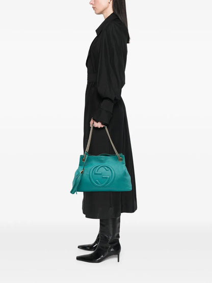 Pre-OwnedGucci Pre-Owned2016-2025 Medium Leather Soho Chain tote bag