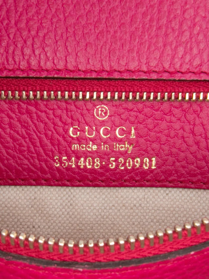 Pre-OwnedGucci Pre-Owned2016-2025 Medium Dollar Calfskin Swing tote bag floriamart.shop