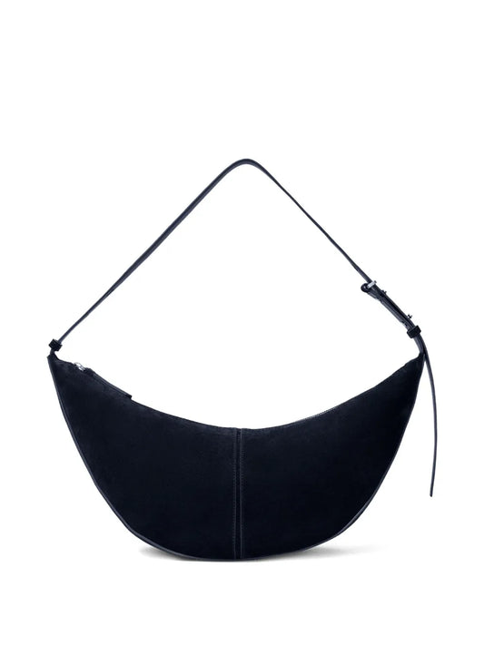 Proenza SchoulerSlide crescent-shaped suede shoulder bag