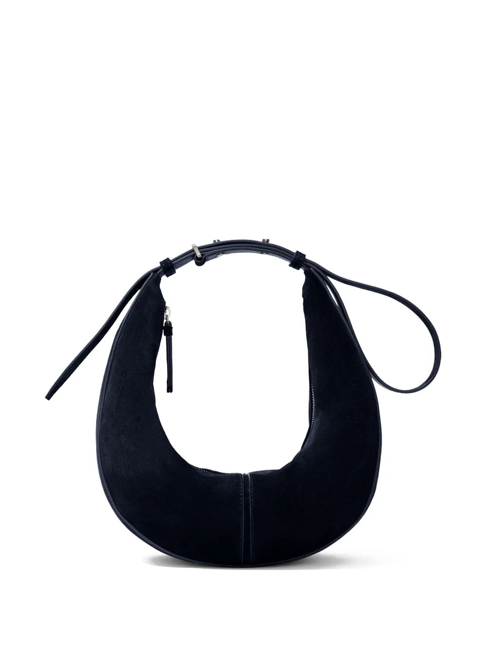 Proenza SchoulerSlide crescent-shaped suede shoulder bag
