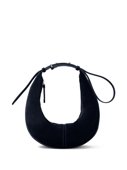 Proenza SchoulerSlide crescent-shaped suede shoulder bag