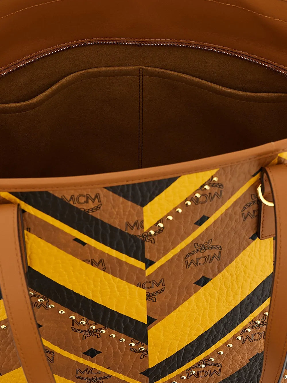 MCMMedium Toni geometric-pattern tote bag