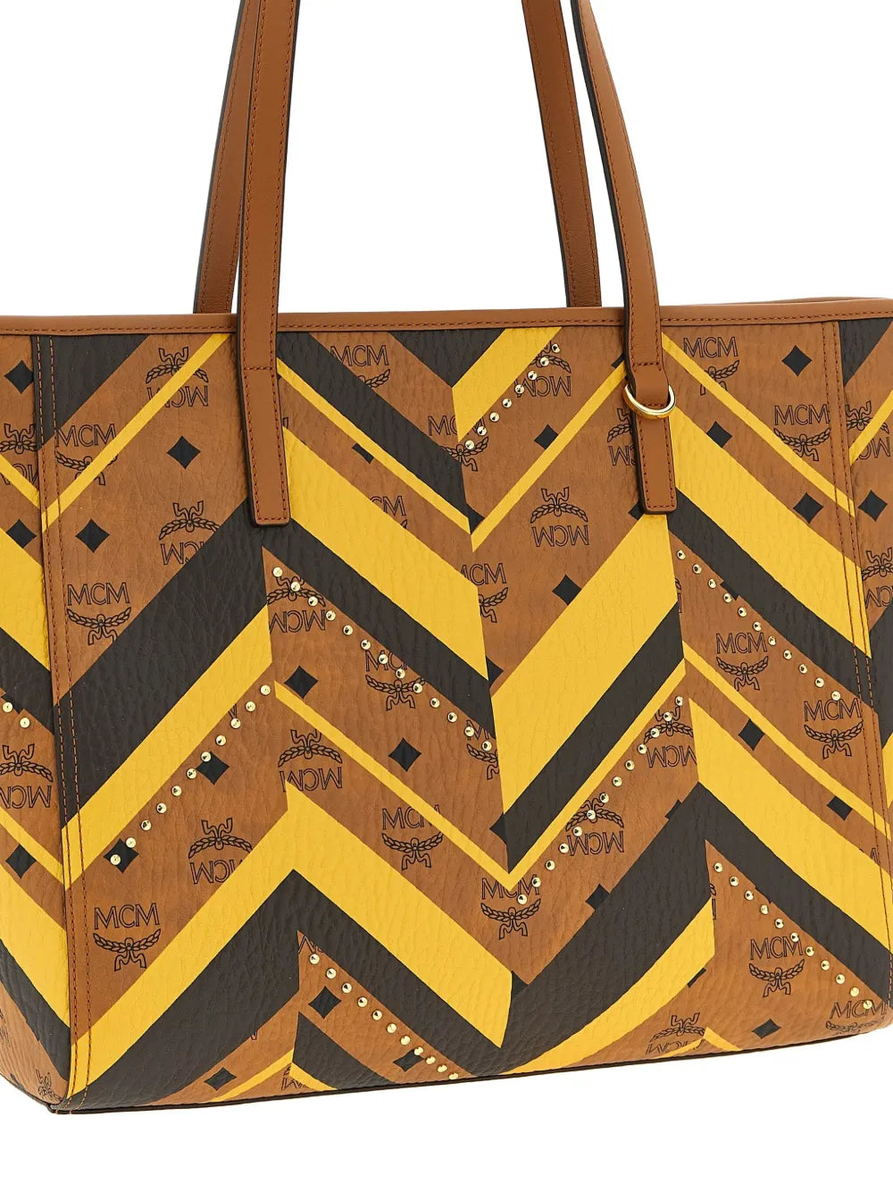 MCMMedium Toni geometric-pattern tote bag