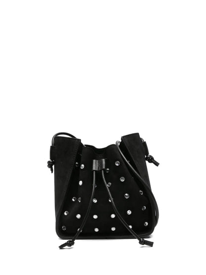 Forte ForteMy Pepita crystal-embellished bucket bag floriamart.shop