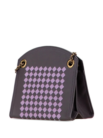 Pre-OwnedBottega Veneta Pre-Owned2012-2025 Nappa Intrecciato Chain Wallet shoulder bag