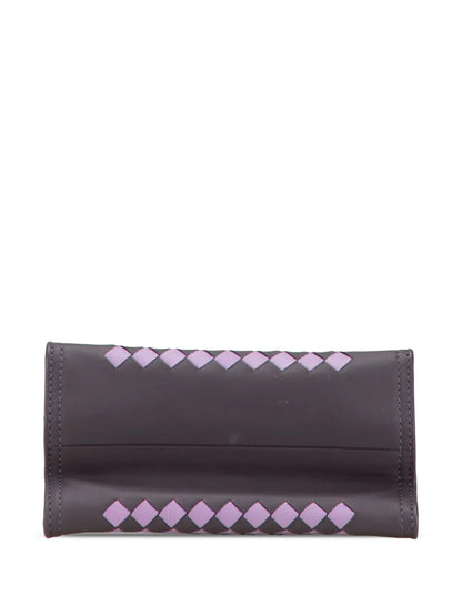 Pre-OwnedBottega Veneta Pre-Owned2012-2025 Nappa Intrecciato Chain Wallet shoulder bag