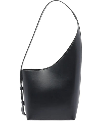 Aesther Ekmedemi-lune leather shoulder bag