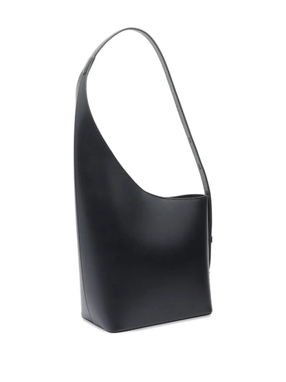 Aesther Ekmedemi-lune leather shoulder bag