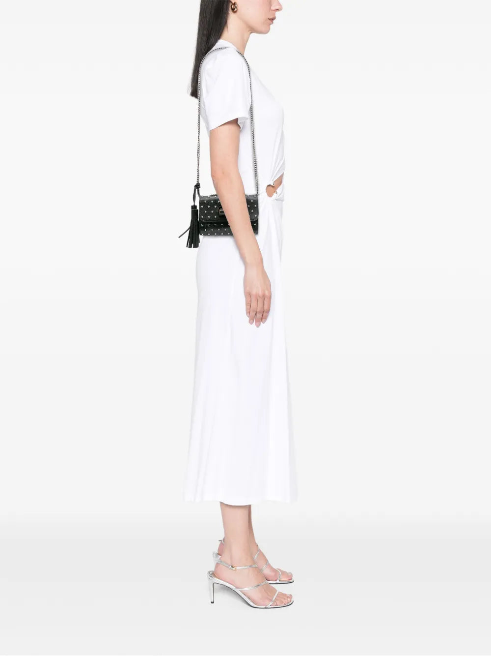 Pre-OwnedGucci Pre-Owned2016-2025 Small Leather Studded Miss Bamboo crossbody bag