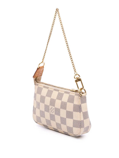 Pre-OwnedLouis Vuitton Pre-Owned2012 Damier Azur Mini Pochette Accessoires handbag