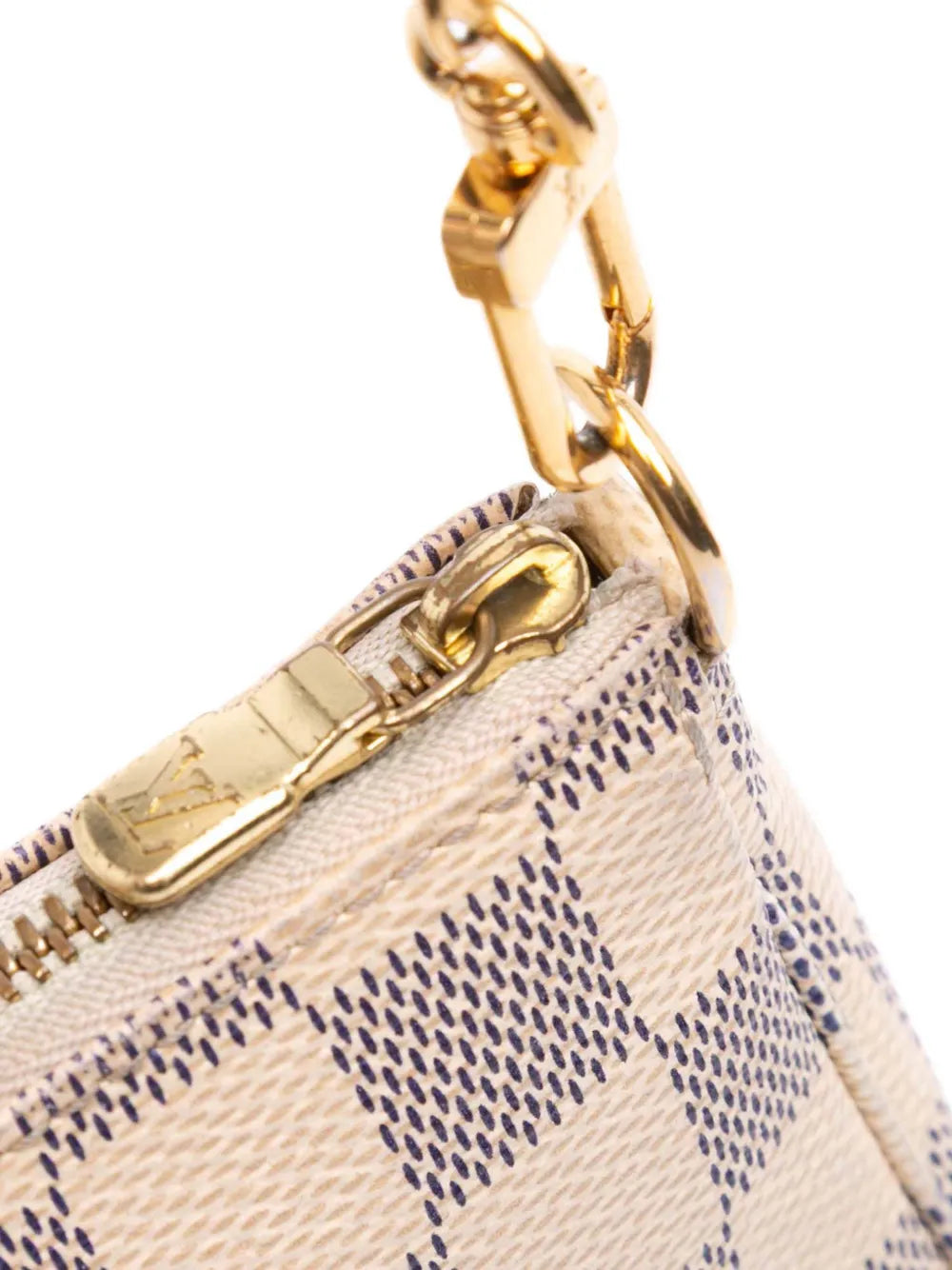 Pre-OwnedLouis Vuitton Pre-Owned2012 Damier Azur Mini Pochette Accessoires handbag