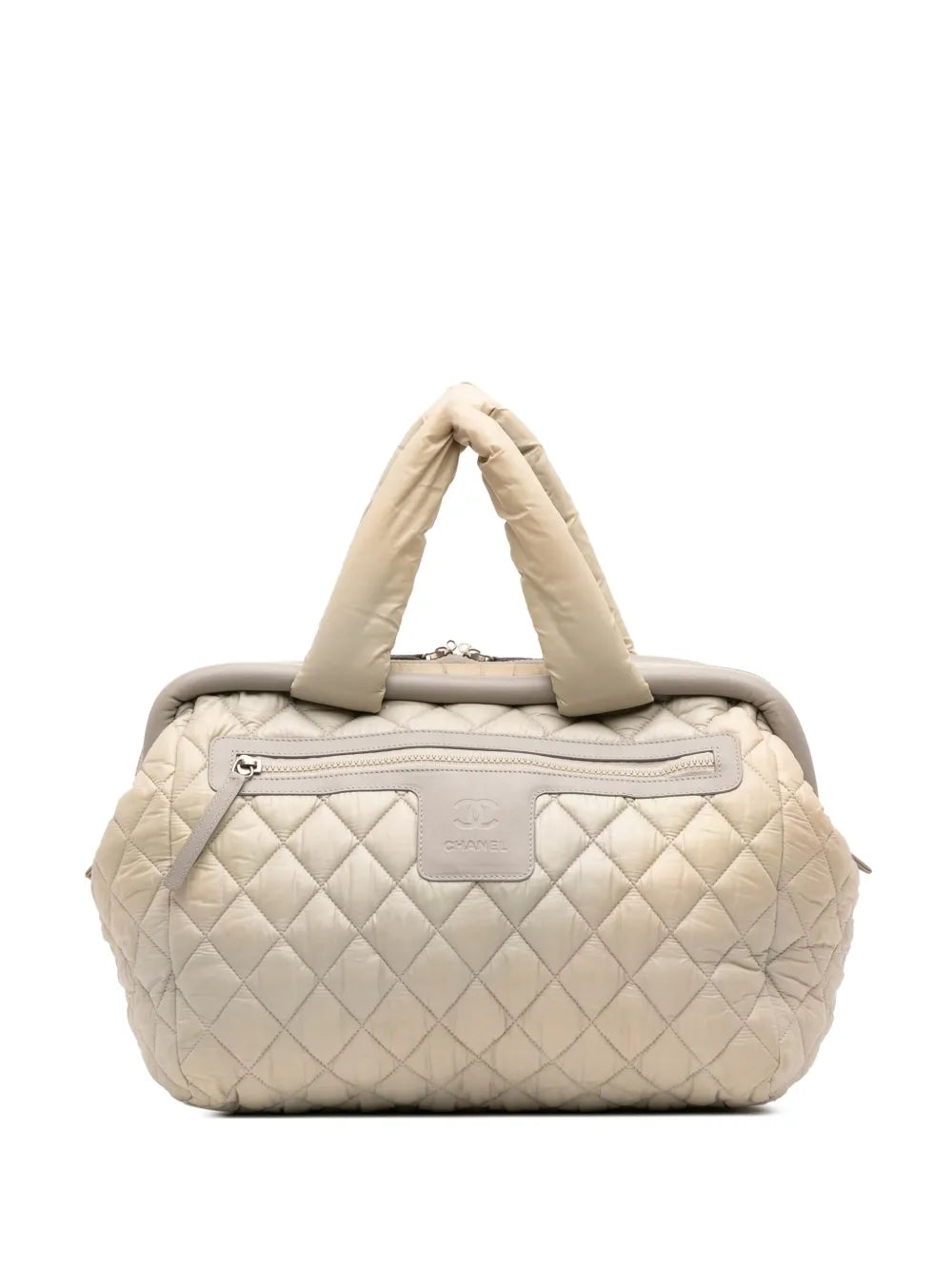 Pre-OwnedCHANEL Pre-Owned2009-2010 Medium Nylon Coco Cocoon Bowling Bag tote bag