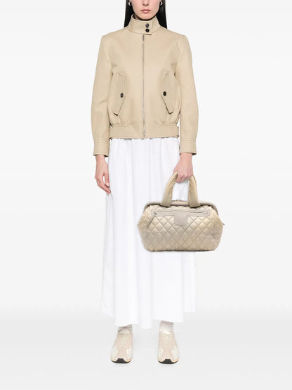 Pre-OwnedCHANEL Pre-Owned2009-2010 Medium Nylon Coco Cocoon Bowling Bag tote bag