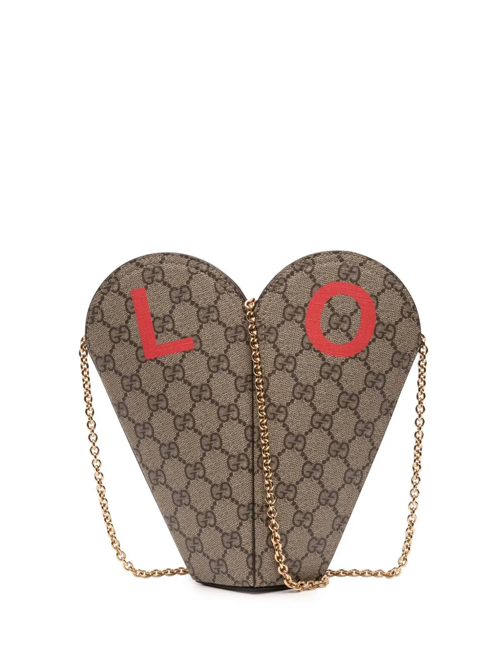 Pre-OwnedGucci Pre-Owned2016-2025 Valentines Day GG Supreme Love Heart Bag crossbody bag