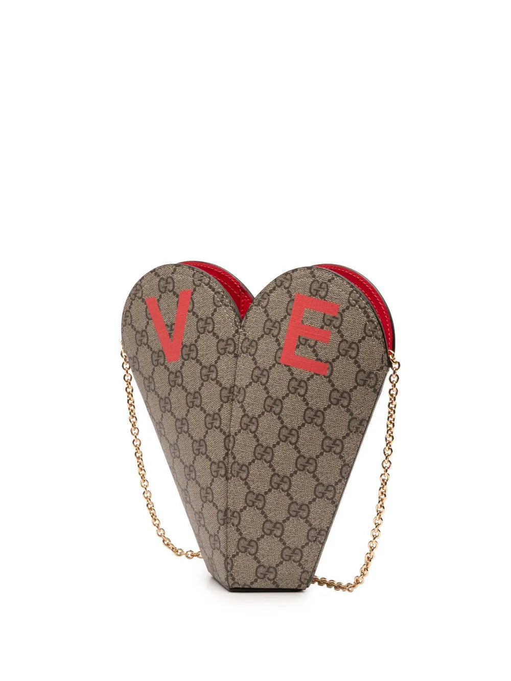 Pre-OwnedGucci Pre-Owned2016-2025 Valentines Day GG Supreme Love Heart Bag crossbody bag