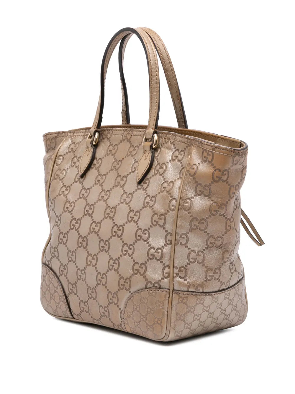 Pre-OwnedGucci Pre-Owned2016-2025 Small Guccissima Bree satchel