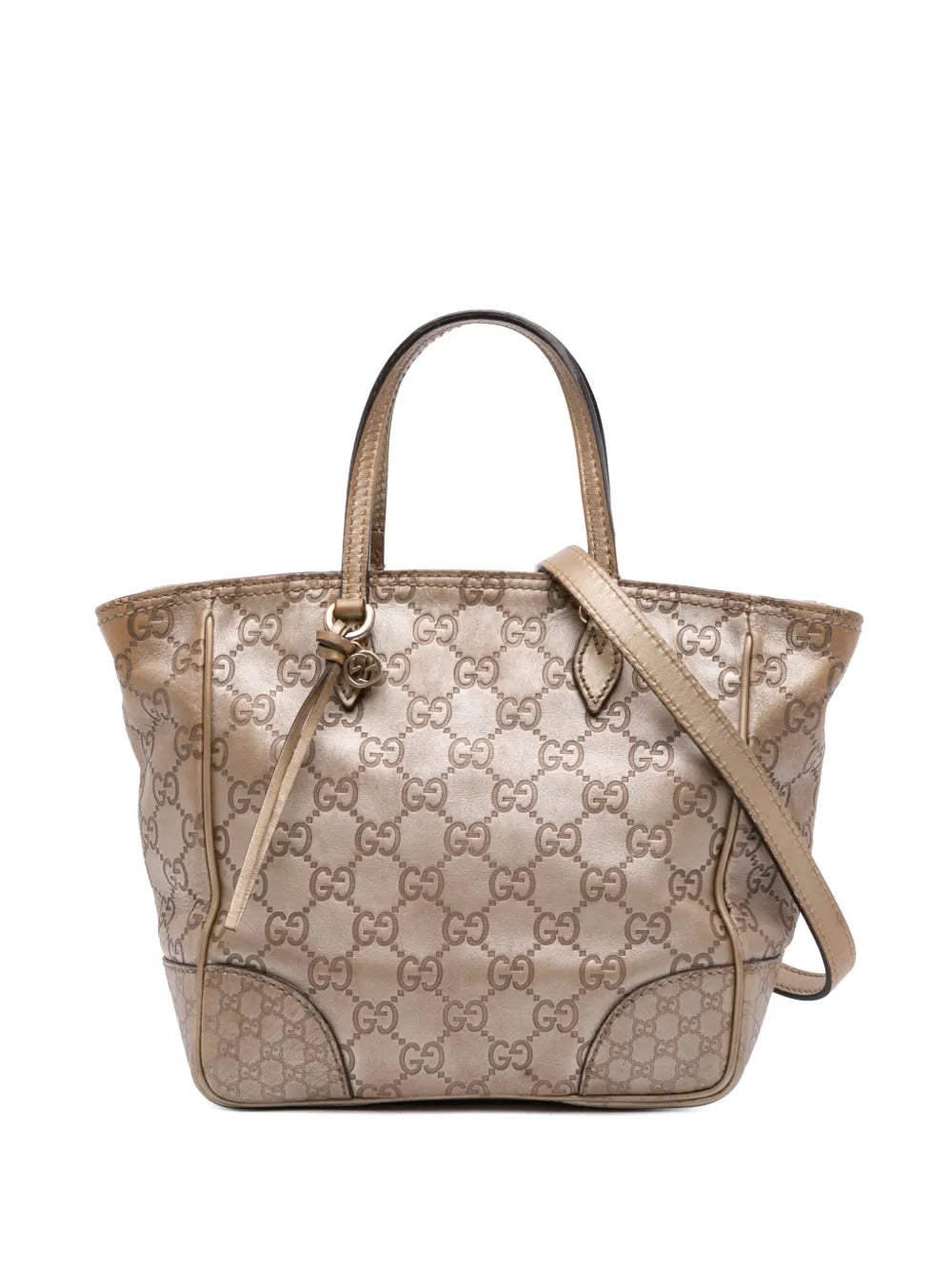 Pre-OwnedGucci Pre-Owned2016-2025 Small Guccissima Bree satchel