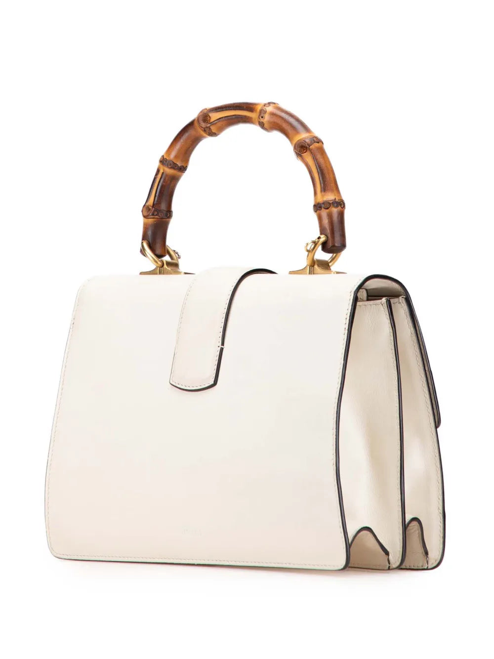 Pre-OwnedGucci Pre-Owned2016-2025 Medium Leather Bamboo Dionysus Web satchel