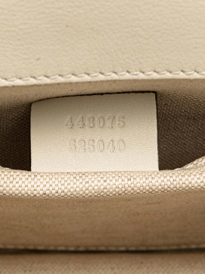 Pre-OwnedGucci Pre-Owned2016-2025 Medium Leather Bamboo Dionysus Web satchel