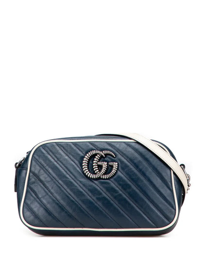 Pre-OwnedGucci Pre-Owned2016-2025 Small GG Marmont Leather Torchon crossbody bag