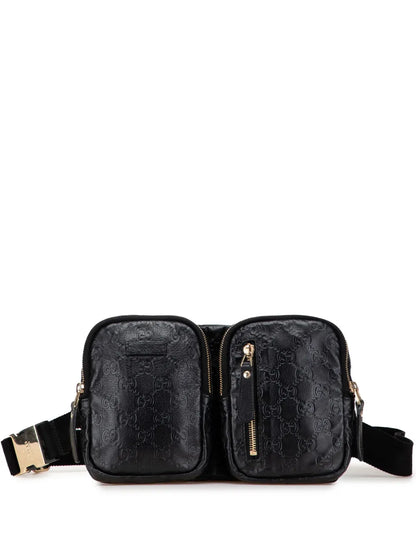 Pre-OwnedGucci Pre-Owned2016-2020 Guccissima belt bag